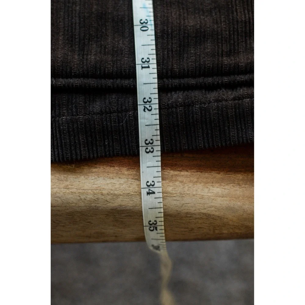 Tommy Bahama Mens XL Silk Blend Corduroy Jacket Brown Quilted Lining Full Zip XL